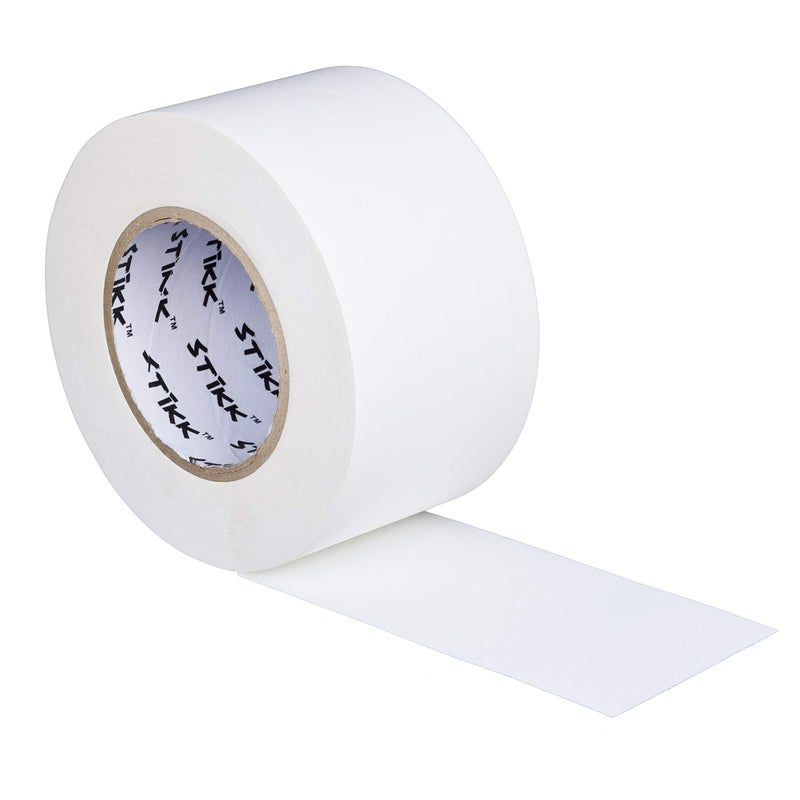 STIKK Gaffer Tape - White Gaffers Tape - 4 inch x 60 Yards - Pro Gaff Tape for Staging Work - Grafting Tape for Filming, Photography, Radio - Effective Heavy-Duty Water Resistant Gaff Tape - Image 1
